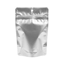 4 x 6 Stand Up Pouch -Metallic Silv